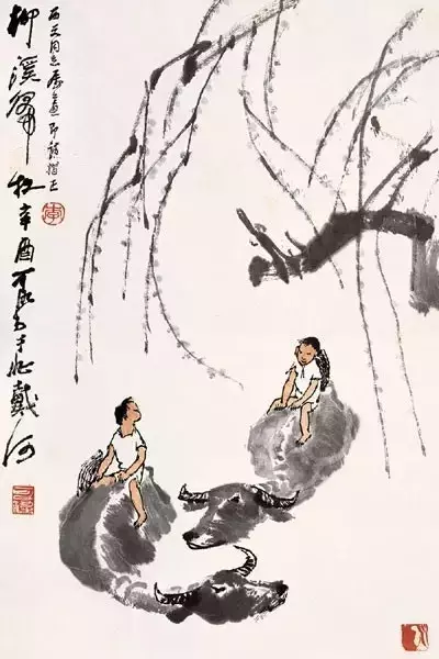 中國畫12位頂尖大師之作，堪稱一絕！